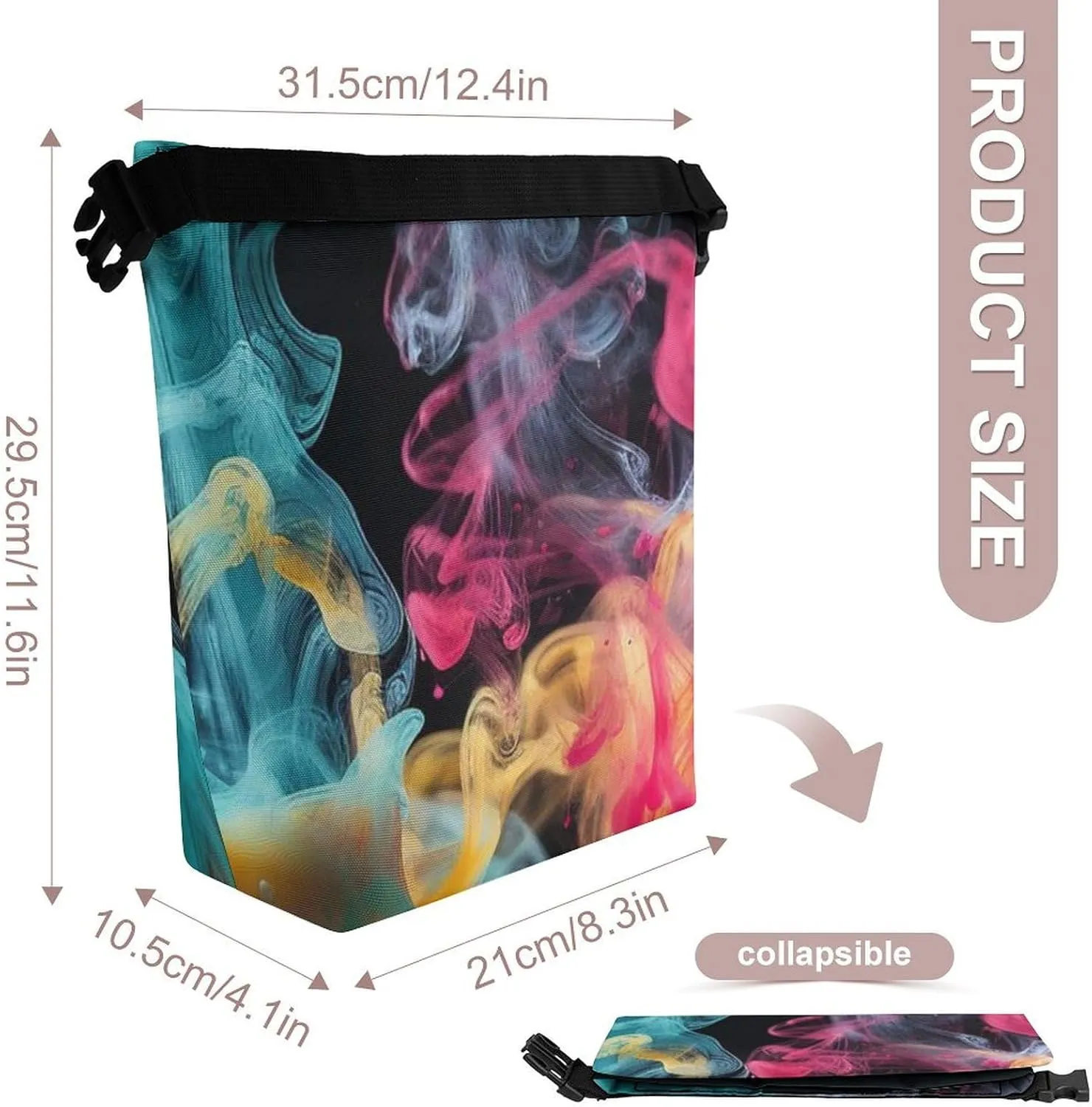 Lunch Bag for Women Men Lunch Box Reusable Melt In The Water Lunch Tote Bag Leakproof Lunch Cooler Bag for Work
