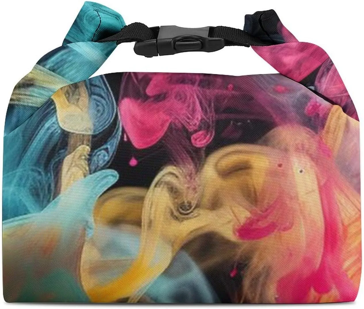 Lunch Bag for Women Men Lunch Box Reusable Melt In The Water Lunch Tote Bag Leakproof Lunch Cooler Bag for Work