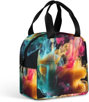 Lunch Bag for Women Men Lunch Box Reusable Melt In The Water Lunch Tote Bag Leakproof Lunch Cooler Bag for Work