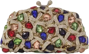 Luxury Crystal Clutch Women Glitter Rhinestone Evening Bag for Party Wedding