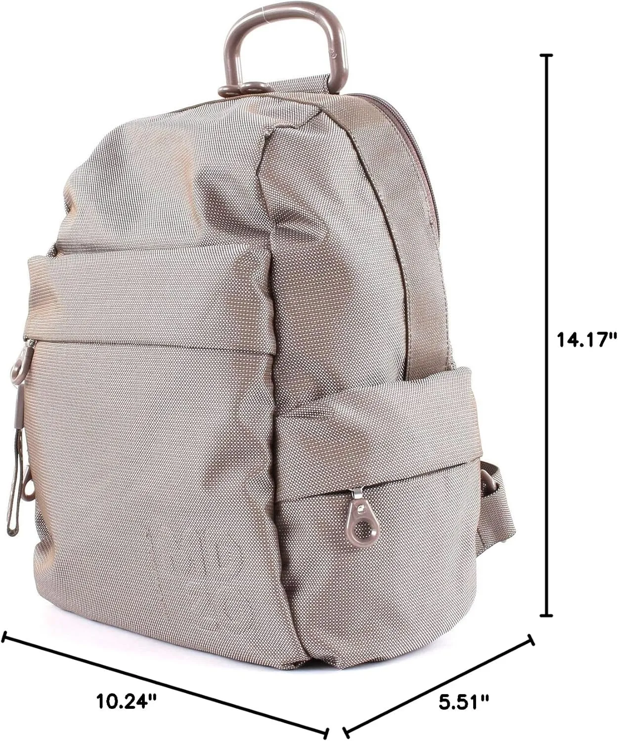 Mandarina Duck Women's Md20 Tracolla, Beige (Taupe), 10x21x28.5 cm (B x H x T)