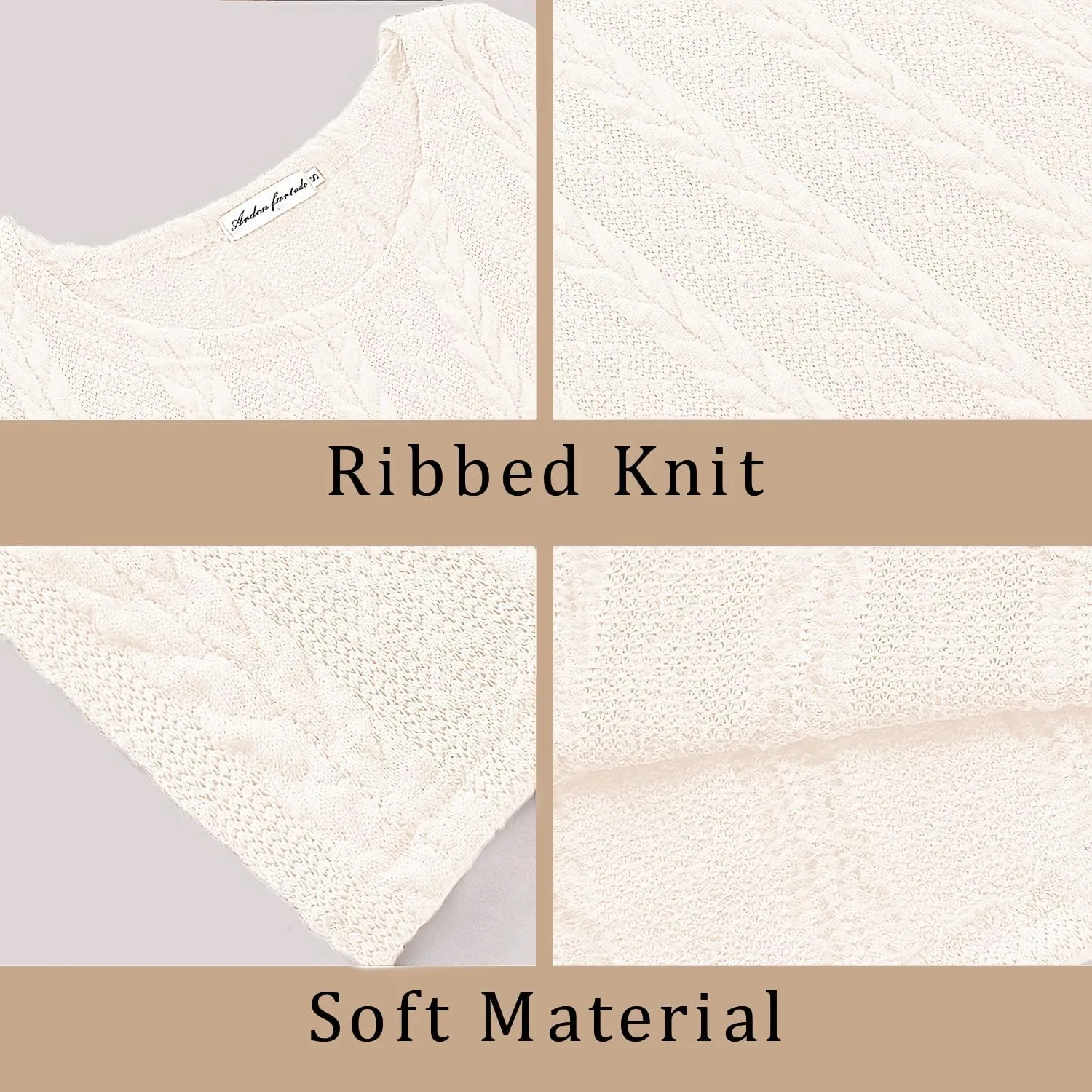 Mansy Sweater Dress for Women Cable Knit Ribbed A-Line Short Fitted Pullover Sweaters Dresses Fall Winter