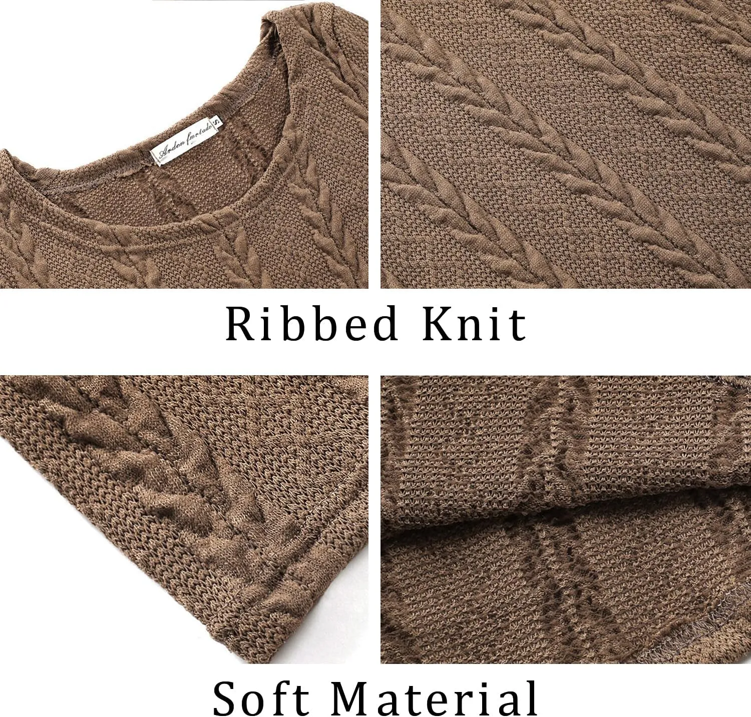 Mansy Sweater Dress for Women Cable Knit Ribbed A-Line Short Fitted Pullover Sweaters Dresses Fall Winter