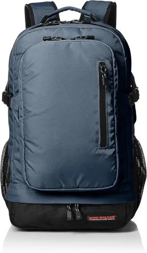 Men Backpack, Navy, One Size