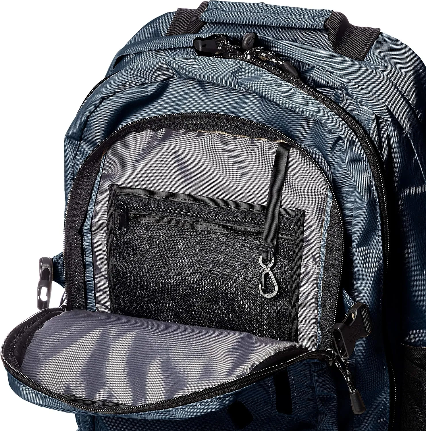 Men Backpack, Navy, One Size