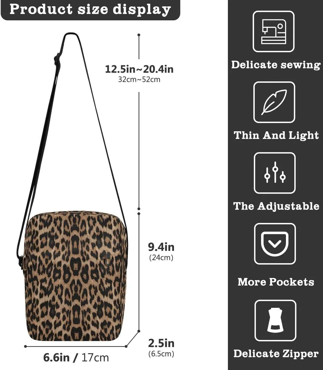 Messenger Bag Crossbody Shoulder Bag Canvas Shoulder Bag Sacral Night Girl on Moon for Men Women Outdoor Travel Business