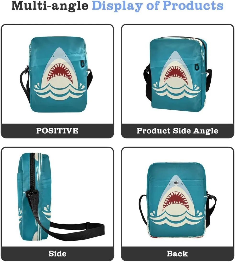Messenger Bag Crossbody Shoulder Bag Canvas Shoulder Bag Sacral Night Girl on Moon for Men Women Outdoor Travel Business
