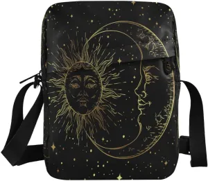 Messenger Bag Crossbody Shoulder Bag Canvas Shoulder Bag Universe Galaxy Nebula Space for Men Women Outdoor Travel Business