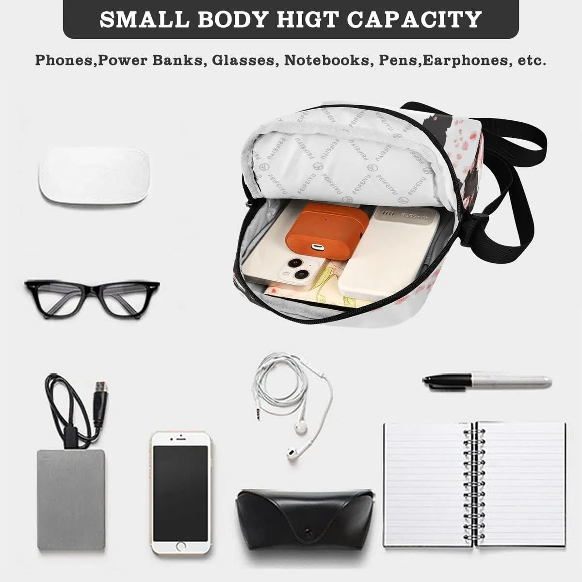 Messenger Bag Crossbody Shoulder Bag Canvas Shoulder Bag Universe Galaxy Nebula Space for Men Women Outdoor Travel Business