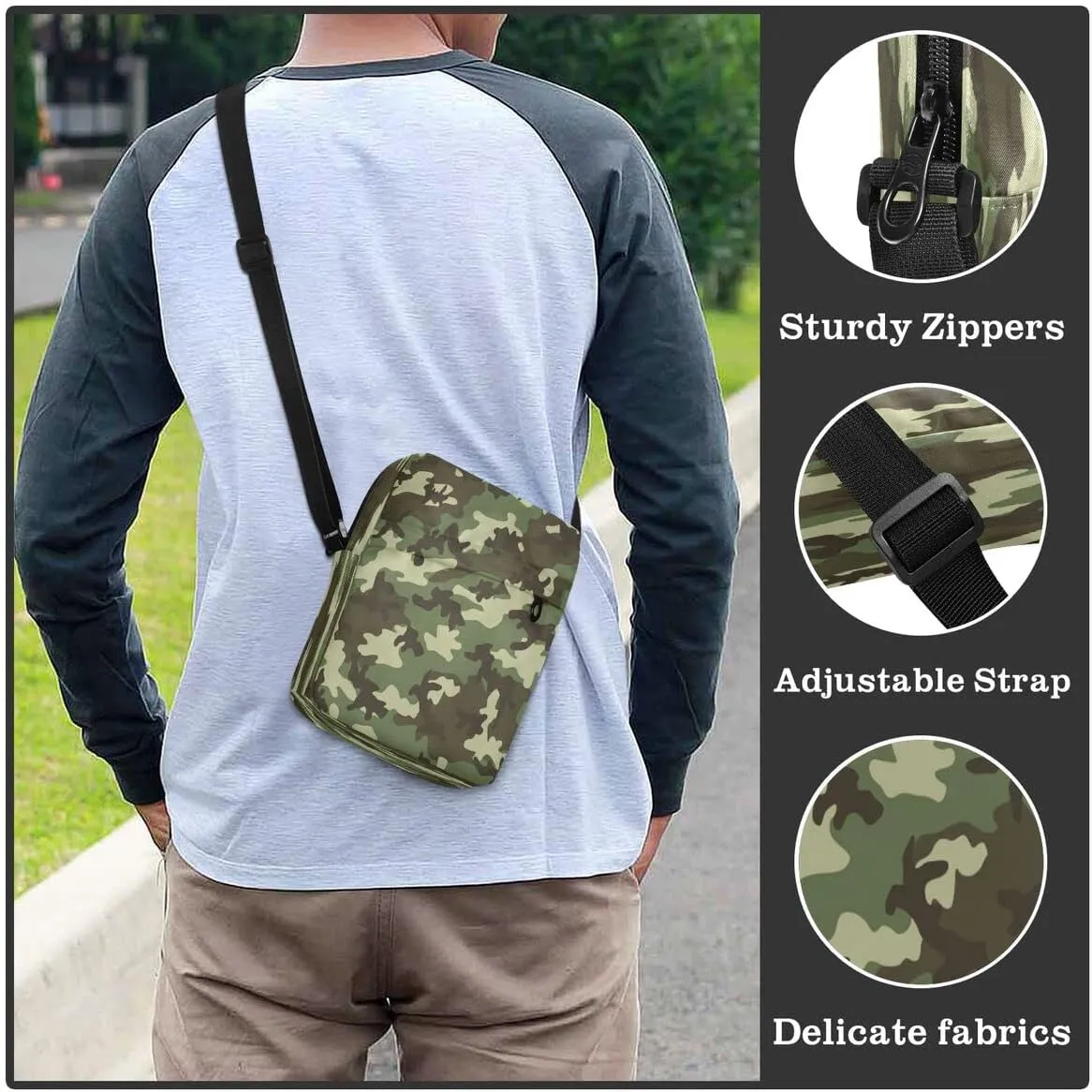 Messenger Bag Crossbody Shoulder Bag Canvas Shoulder Bag Universe Galaxy Nebula Space for Men Women Outdoor Travel Business