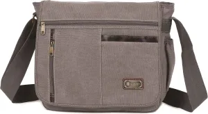 Messenger Bag For Man,Canvas Satchel Bag Crossbody Bag Shoulder Bag Vintage 14 Inch