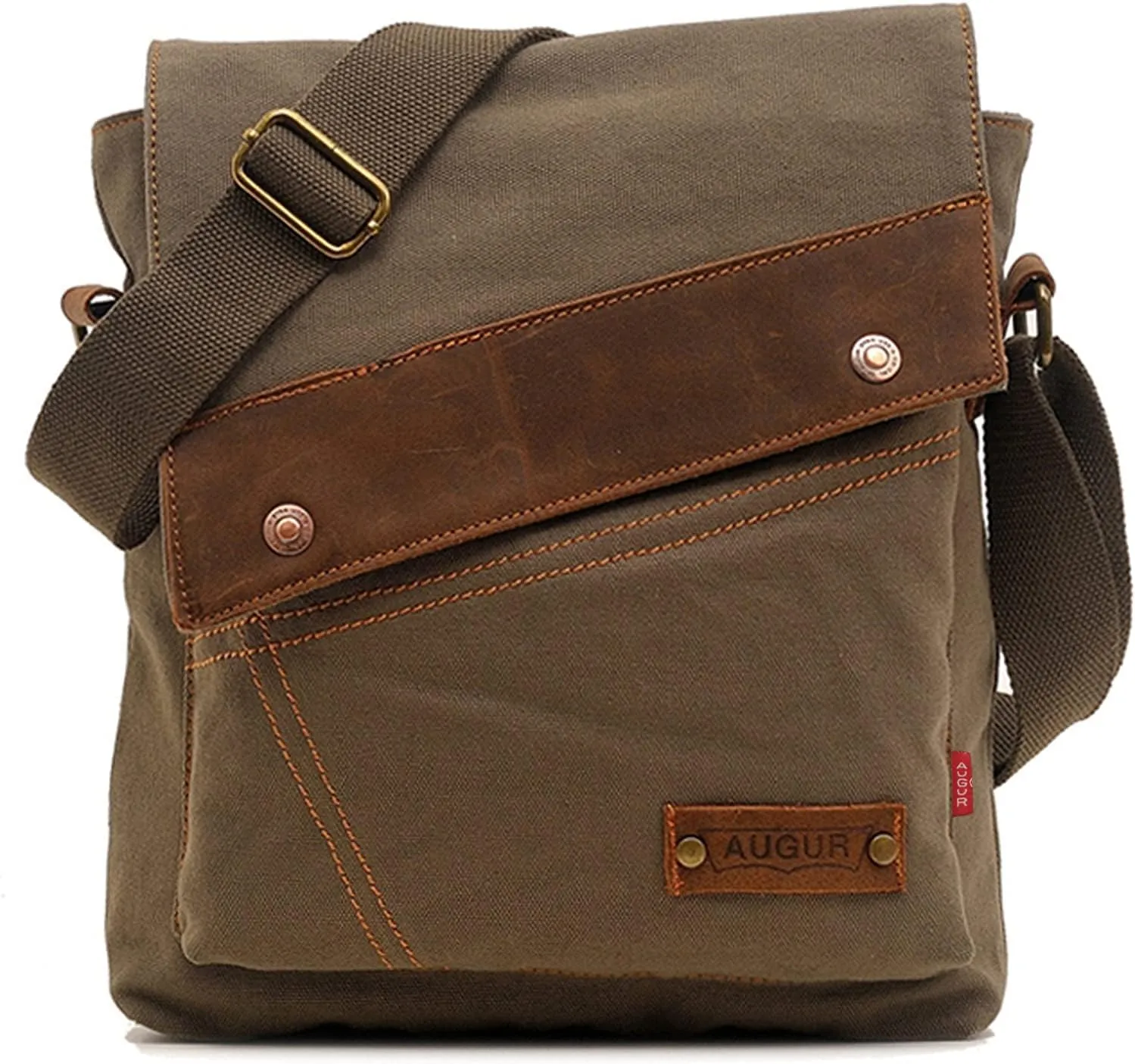 Messenger Bag, Vintage Small Canvas Shoulder Bag Crossbody Purse