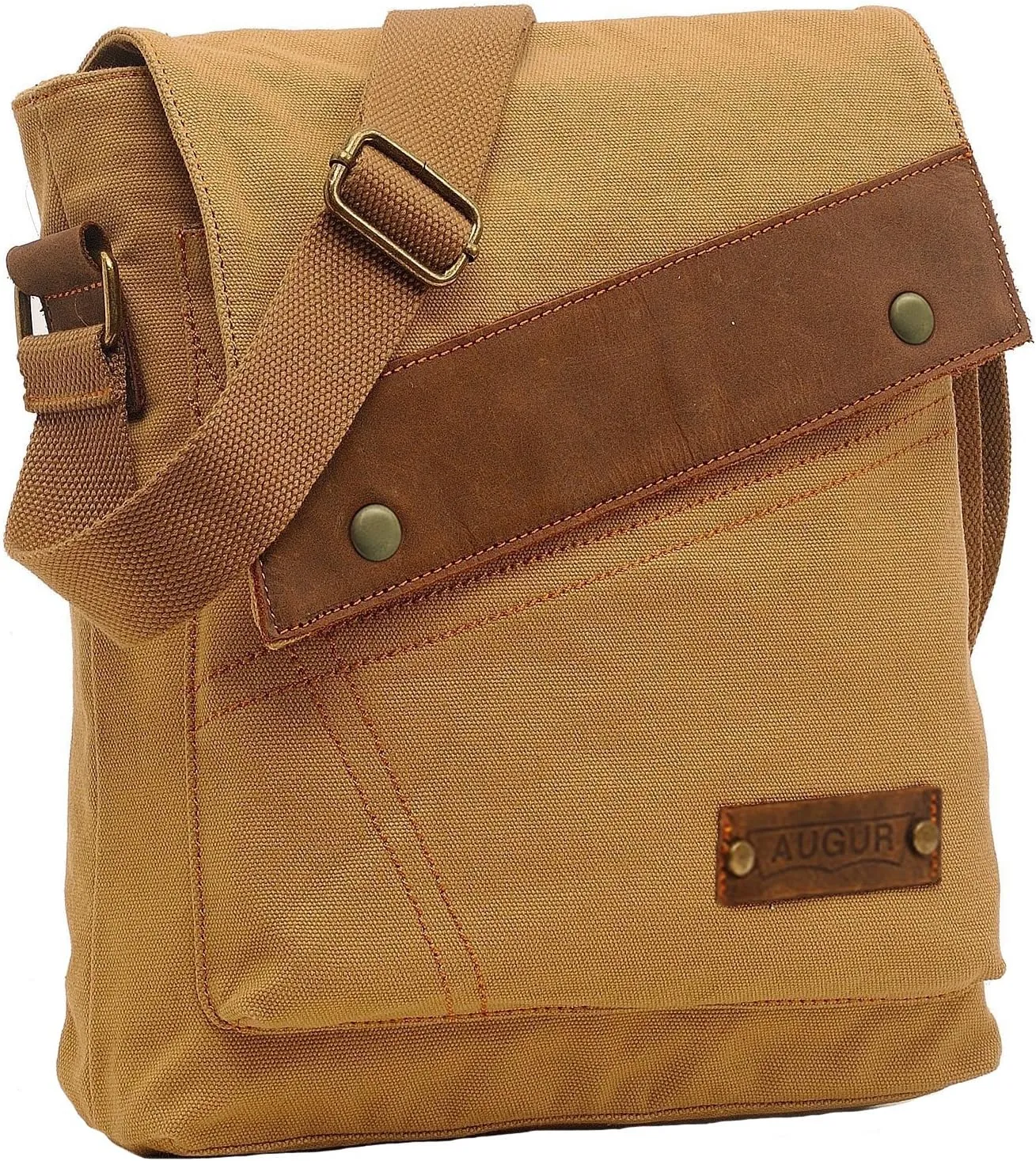 Messenger Bag, Vintage Small Canvas Shoulder Bag Crossbody Purse