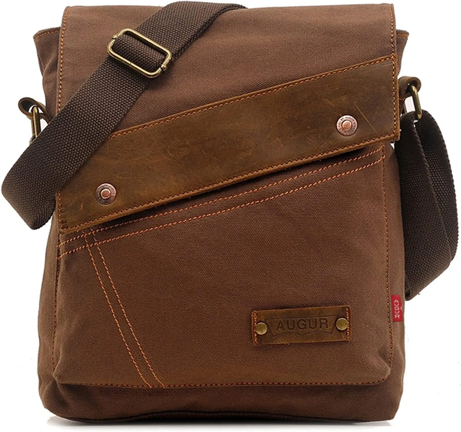 Messenger Bag, Vintage Small Canvas Shoulder Bag Crossbody Purse