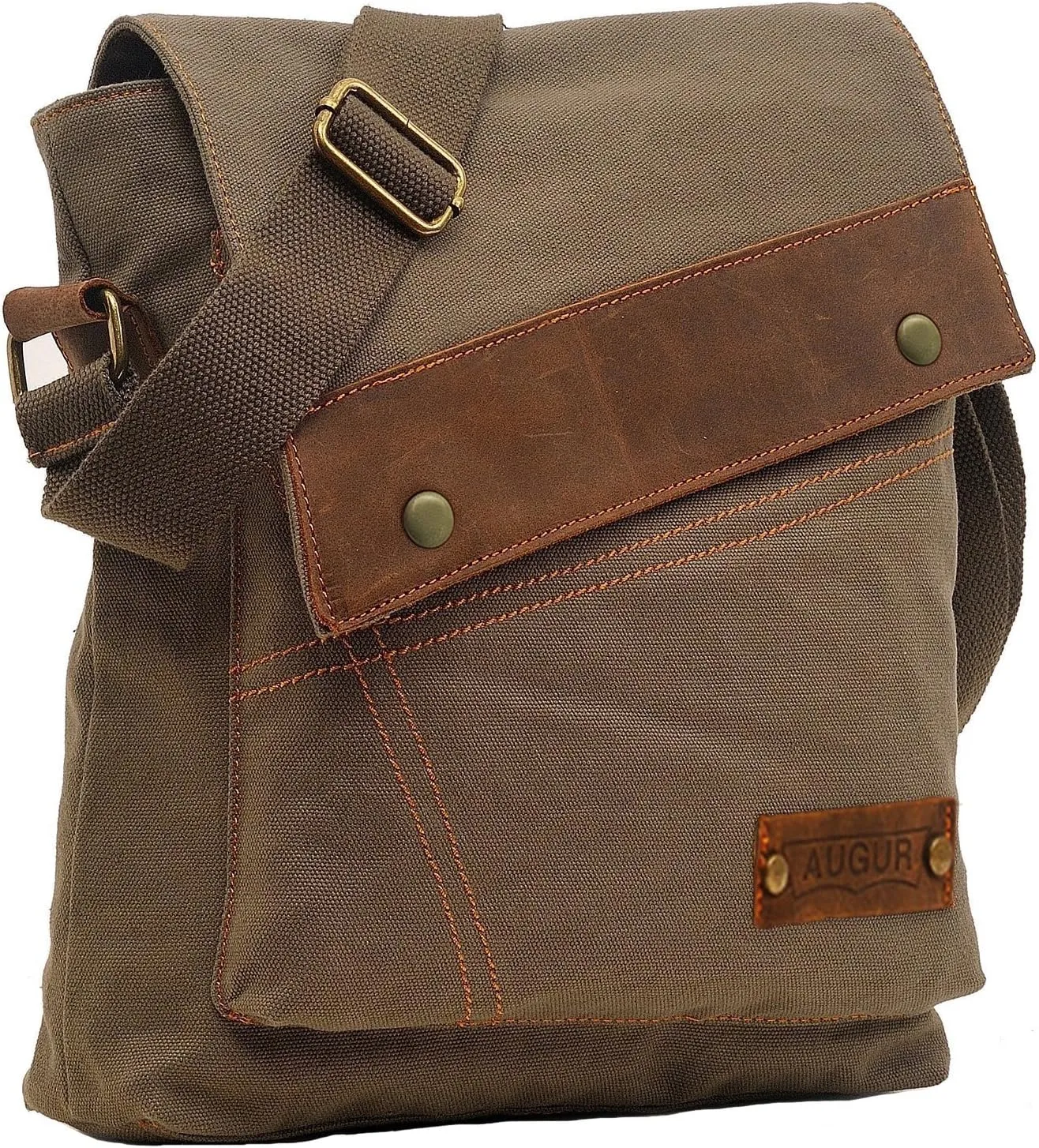 Messenger Bag, Vintage Small Canvas Shoulder Bag Crossbody Purse