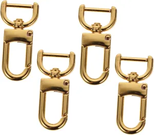 Metal Hook Bag Supplies Belt Key Holder D Rings Lanyard Hooks Bag Making Supplies Purse Strap Crossbody