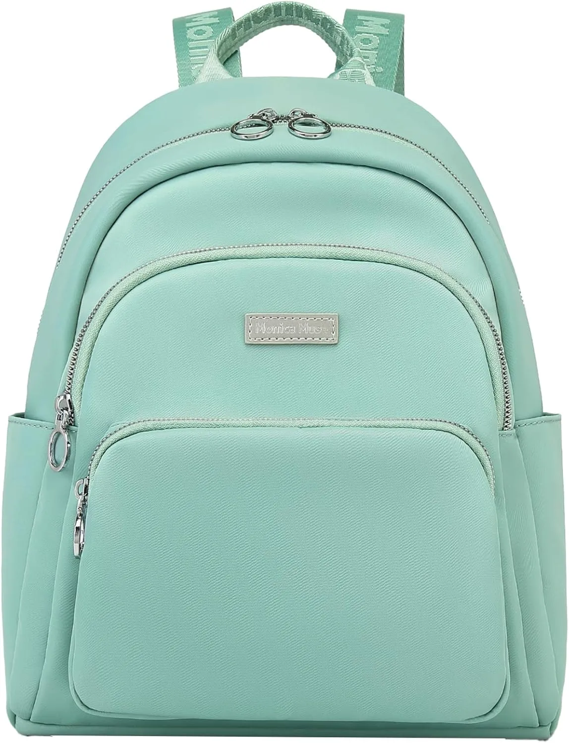 Mini Backpack for Women, Waterproof Stylish Daypack Purse Shoulder Bag, Small Lightweight Travel Backpack College, Ladies Gift Casual Daily Work, Mint Green