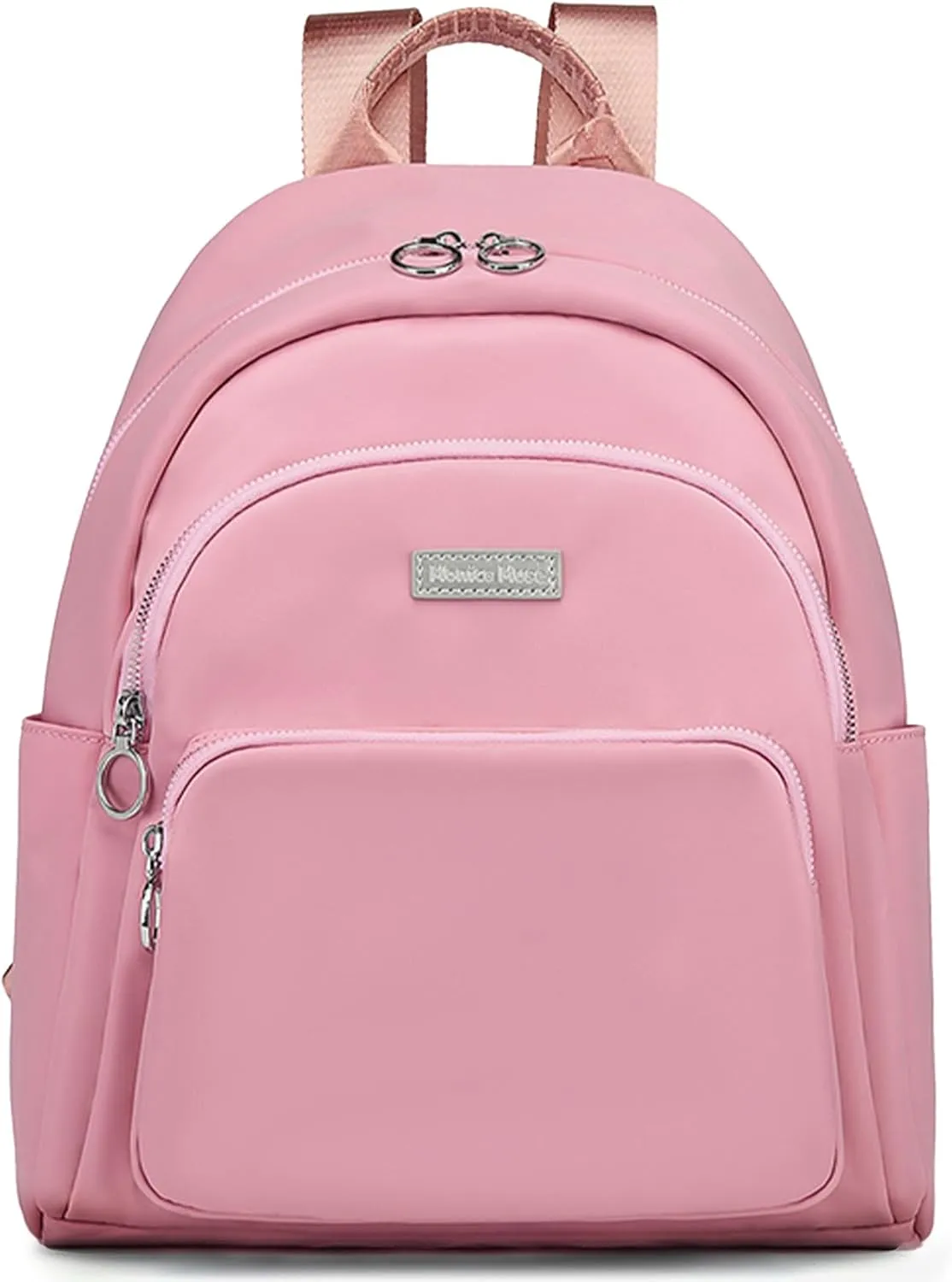 Mini Backpack for Women, Waterproof Stylish Daypack Purse Shoulder Bag, Small Lightweight Travel Backpack College, Ladies Gift Casual Daily Work, Pink