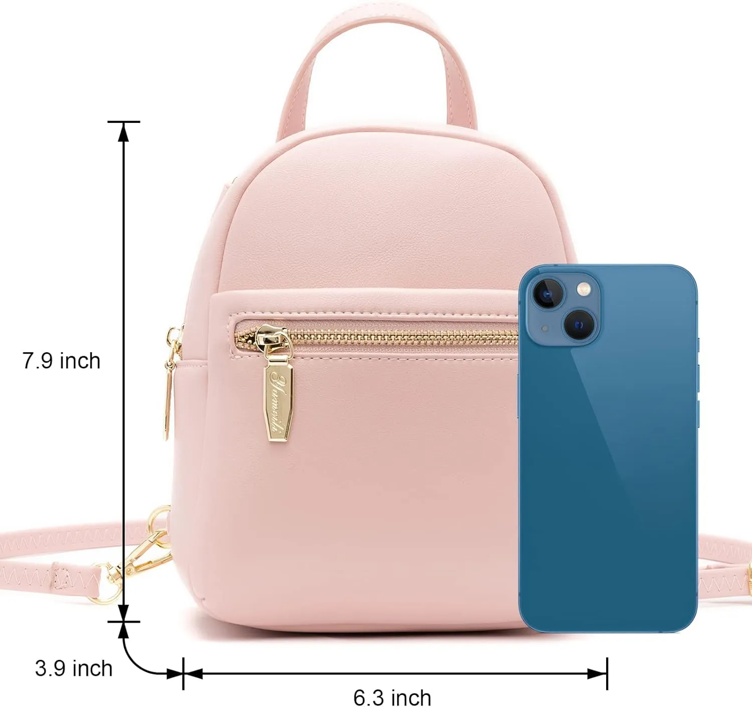 Mini Backpack Purse for Girls Teenager Cute Leather Backpack Women Small Shoulder Bag Handbags Beige