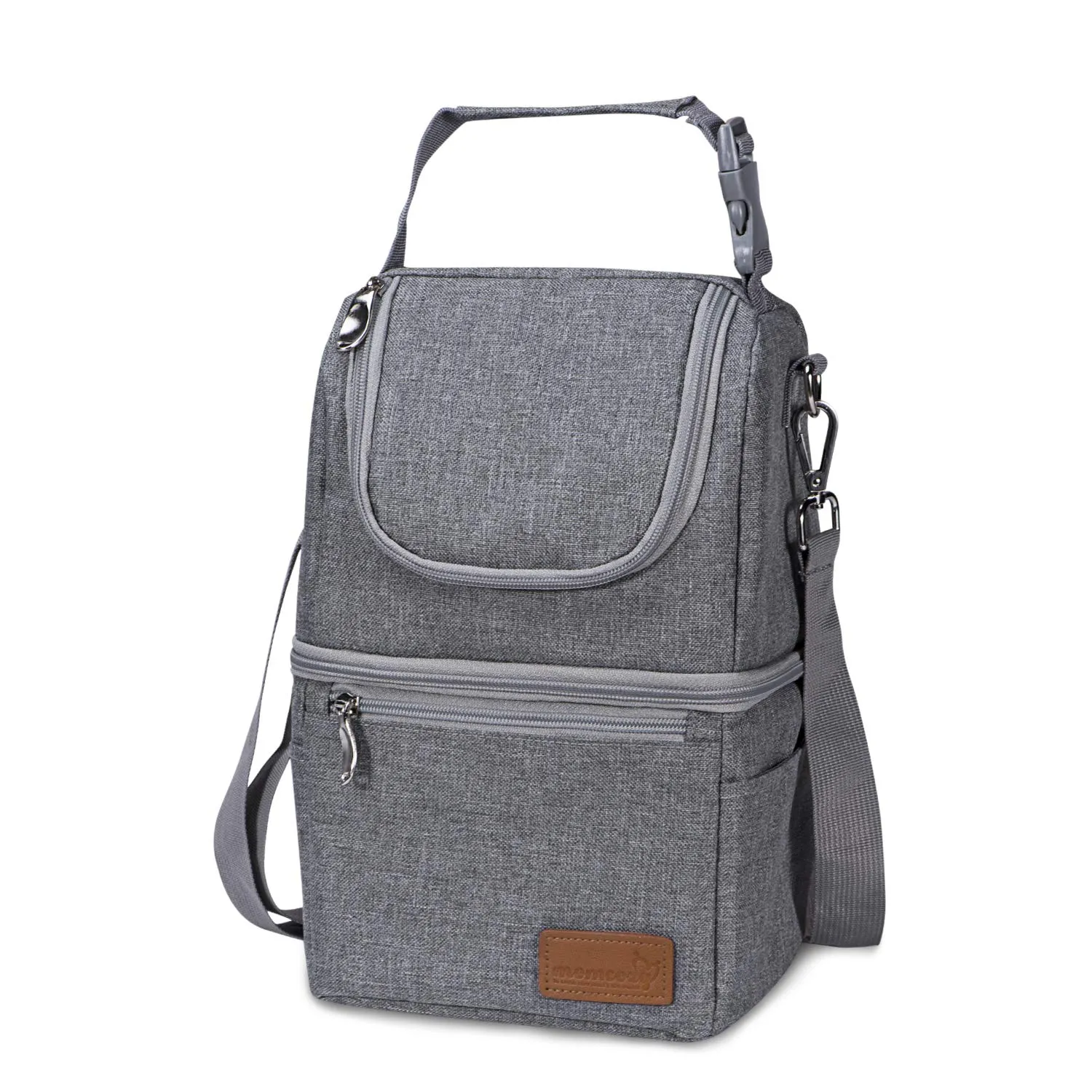 Momcozy Insulated Baby Bottle Bag, Multi-Function Breastmilk Cooler Bag, Fit as Wine Carrier or for Milk Bottles Like Dr. Brown, Comotomo, Philips, Nuk, Lansinoh, etc.