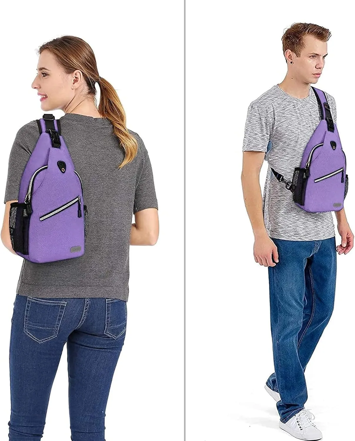 MOSISO Mini Sling Backpack,Small Hiking Daypack Travel Outdoor Casual Sports Bag