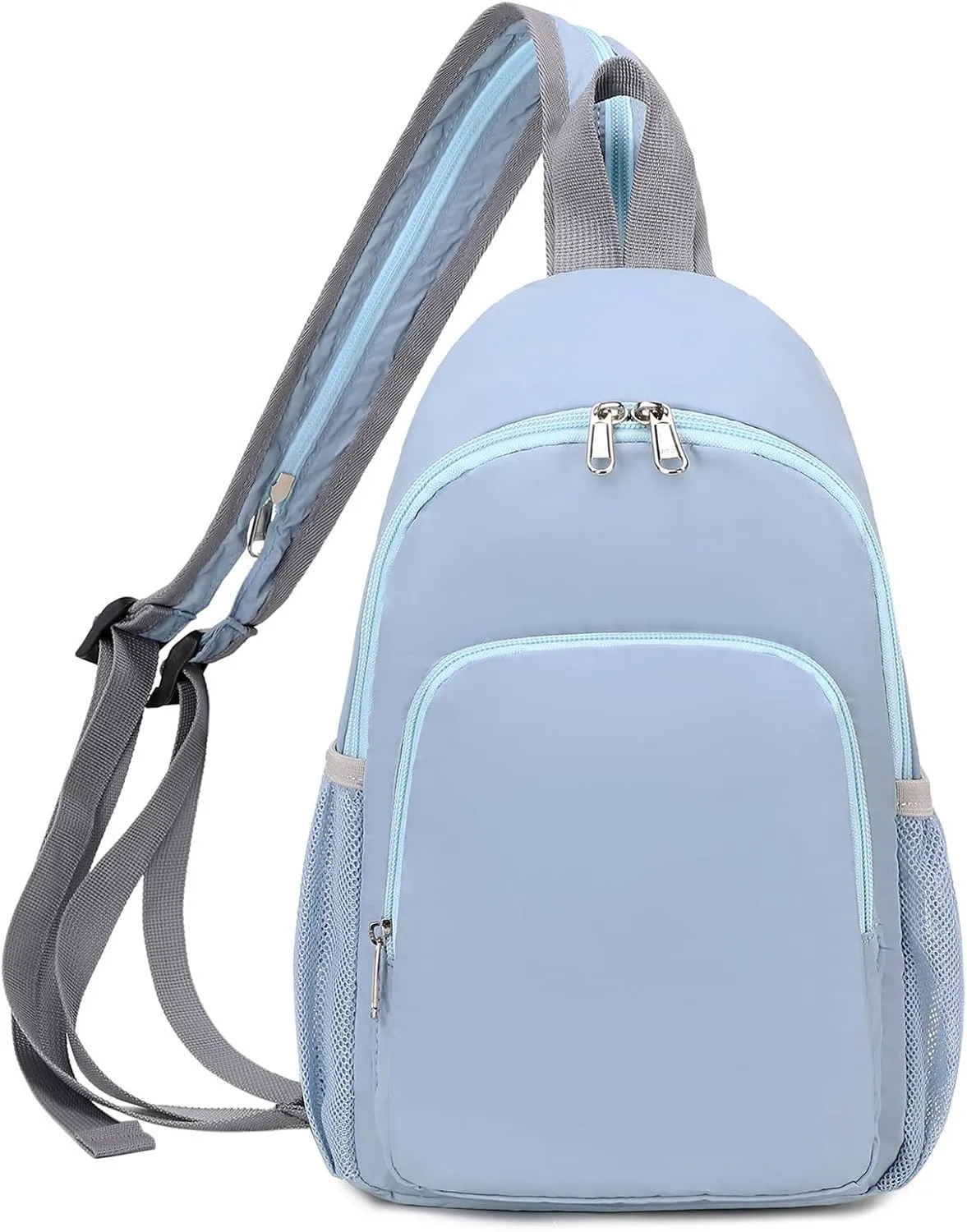 mygreen Crossbody Sling Backpack Sling Bag Travel Hiking Chest Bag Daypack Blue
