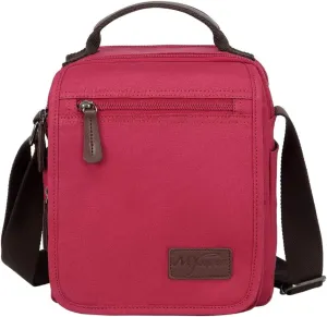 mygreen Small Canvas Crossbody Shoulder Bag Messenger Bag Work Bag