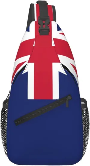 New Zealand Flag Print Lightweight Sling Small Shoulder Bag - Chic Cross Chest Bag With Adjustable Strap