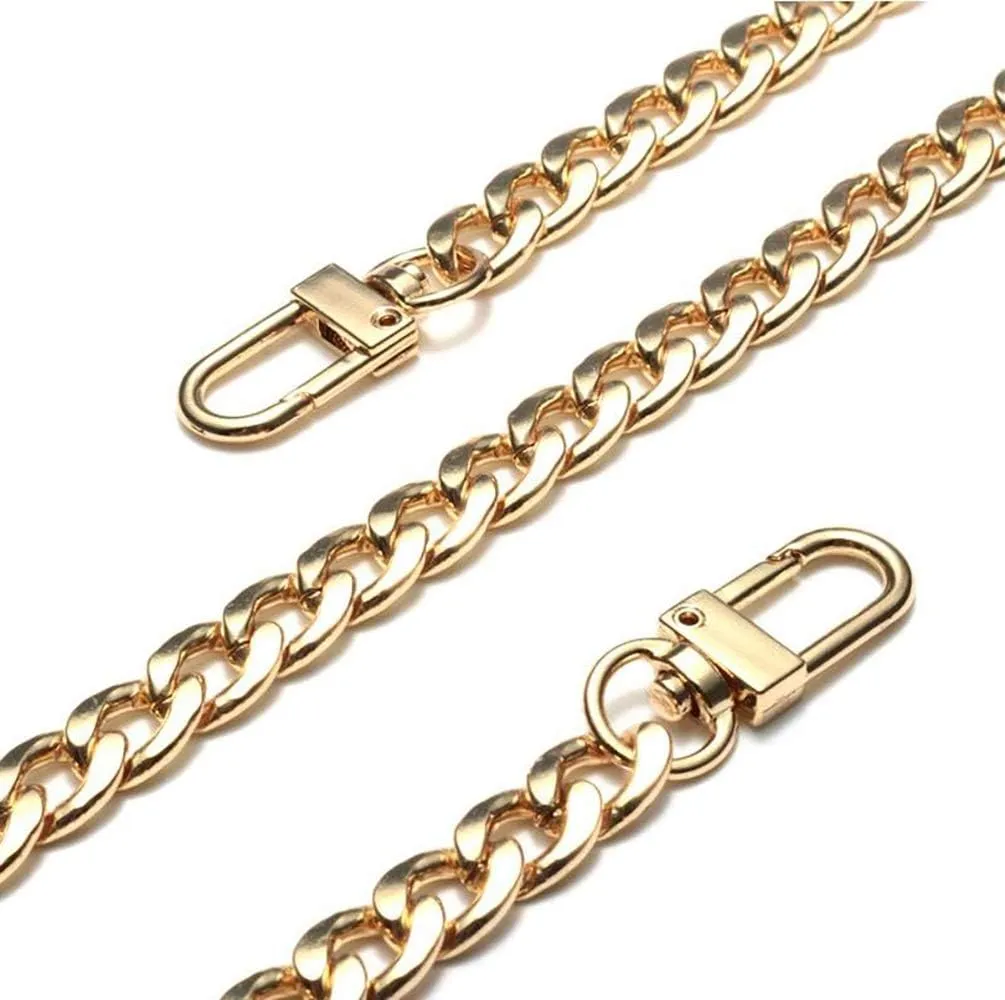 NEXT FASHION Purse Chain Strap Handle Shoulder Crossbody Metal Replacement 20CM - 120CM Selecting (Gold, 24" / 60cm)
