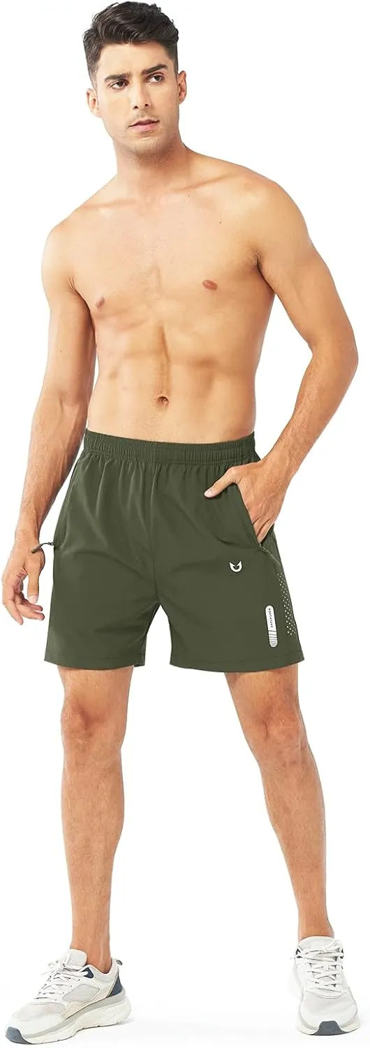 NORTHYARD Men's Athletic Running Shorts Quick Dry Workout Shorts 7"/ 5"/ 9" Lightweight Sports Gym Basketball Tennis Hiking