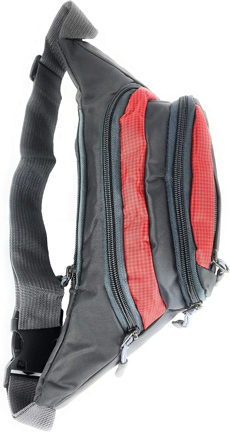 Nylon Fanny Pack RED