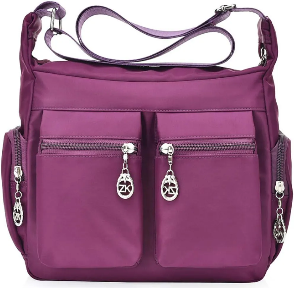 Nylon Hobo Shoulder Crossbody Bag Handbags and Purses Top-handle Crossbody Bag Pack Totes Satchels