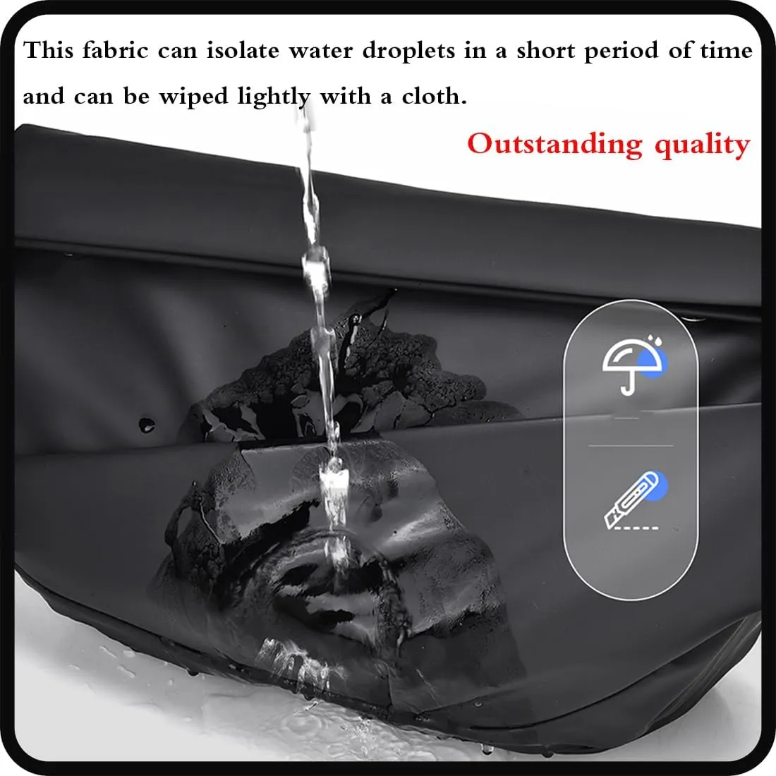 Obsidian Sling Bag,Empiria Sling Bag,Mens Women Empiria Obsidian Crossbody Waterproof Sling Bag for Travel,Gym,Cycling (one size,Blue)