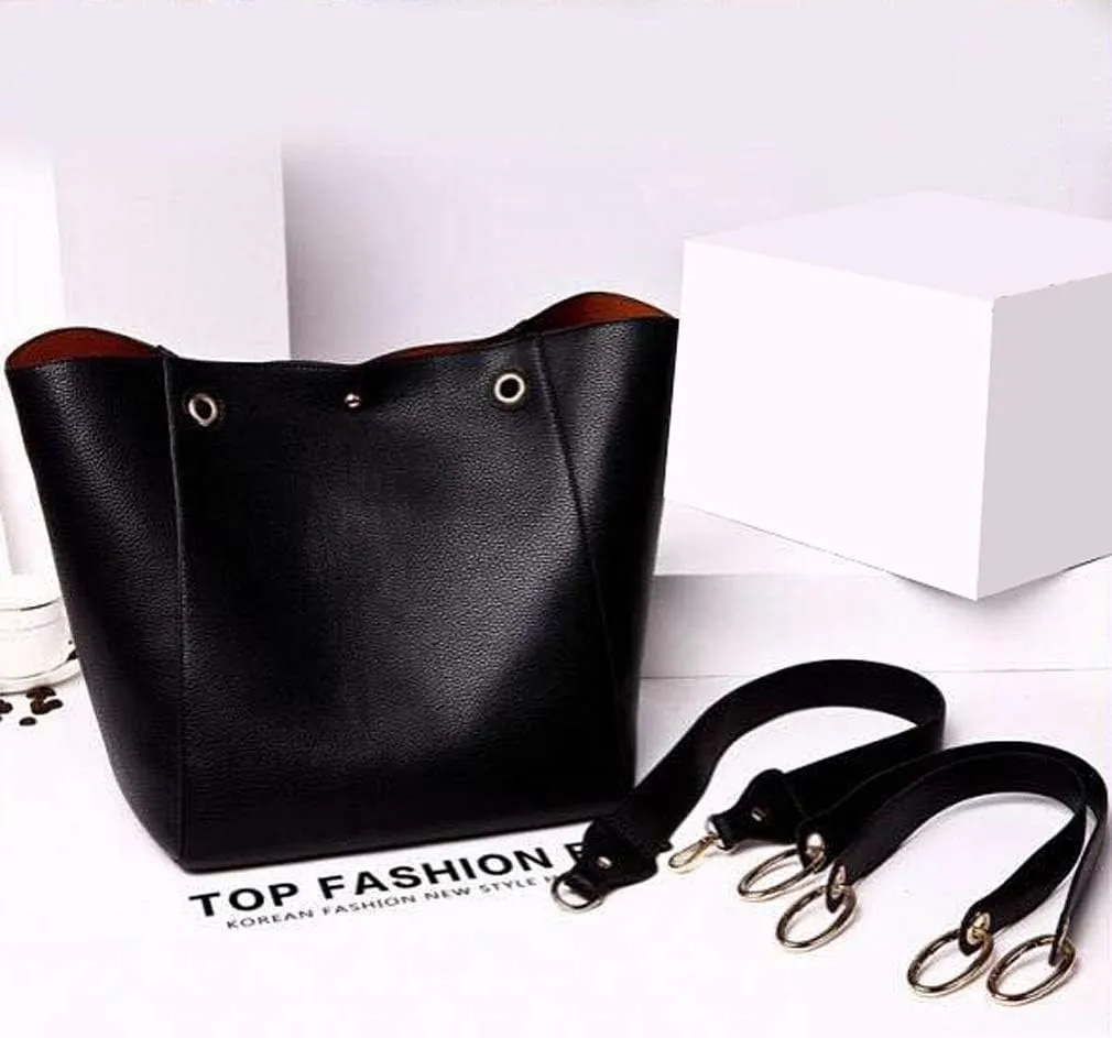 Pahajim Purses and Handbags for Women Large Capacity Work Tote Bag PU Leather Bucket Shoulder Bags Designer Satchel Hobo Bags