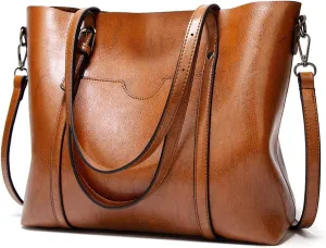 Pahajim Womens Leather Purses and Handbags Top Handle Satchel Bags Tote Bags Tote Purses for Women