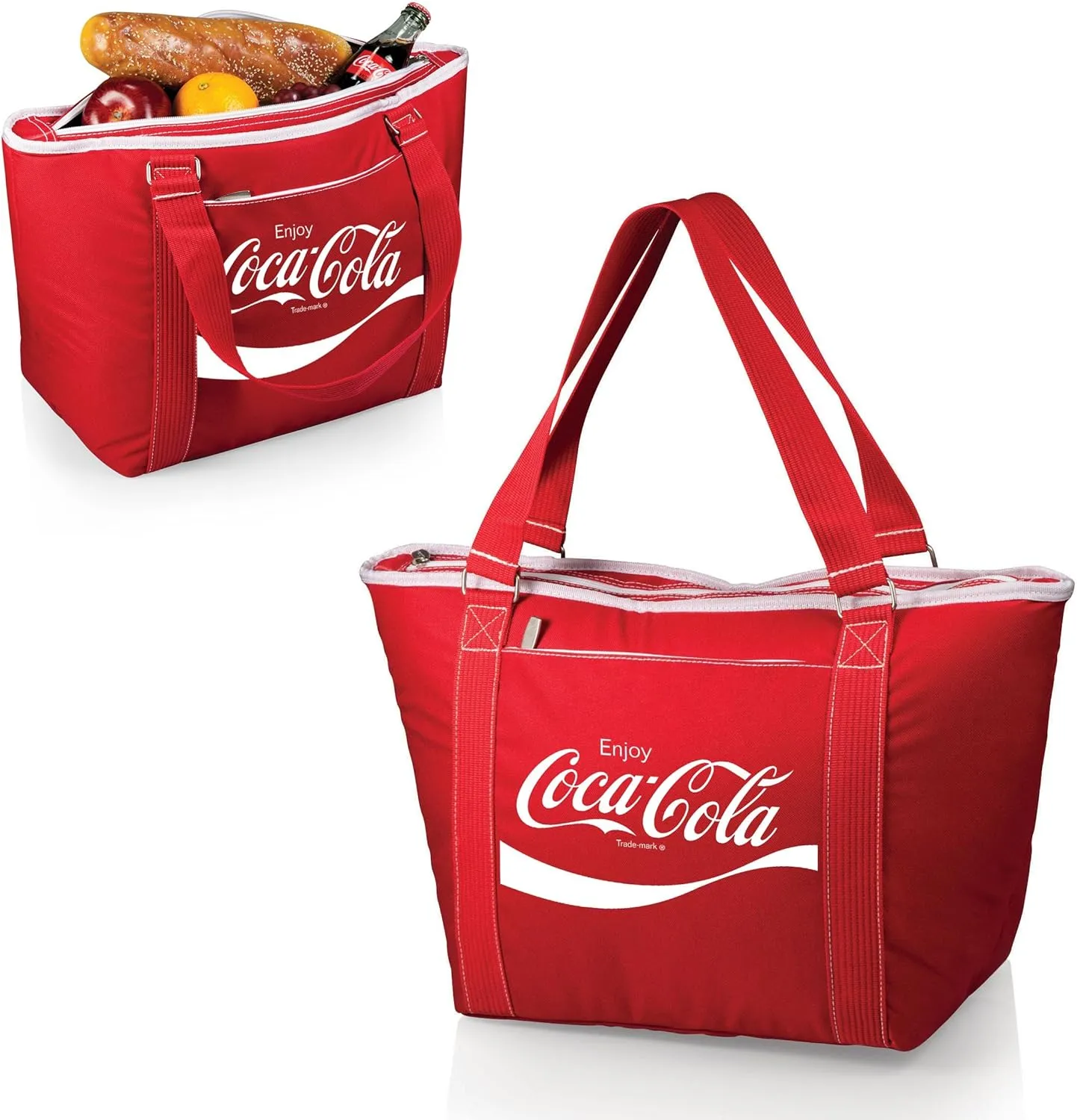 PICNIC TIME Coca-Cola Unity Love Topanga Tote Cooler Bag, Soft Cooler Bag, Picnic Cooler