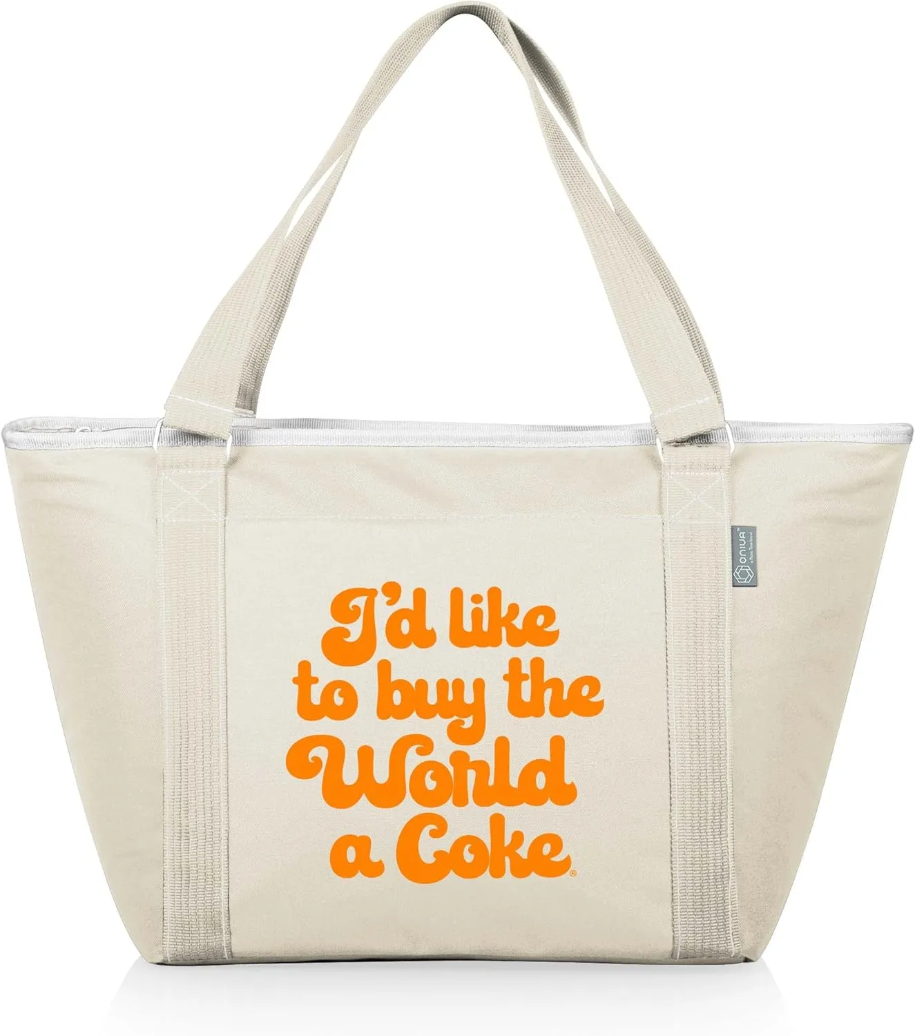 PICNIC TIME Coca-Cola Unity Love Topanga Tote Cooler Bag, Soft Cooler Bag, Picnic Cooler
