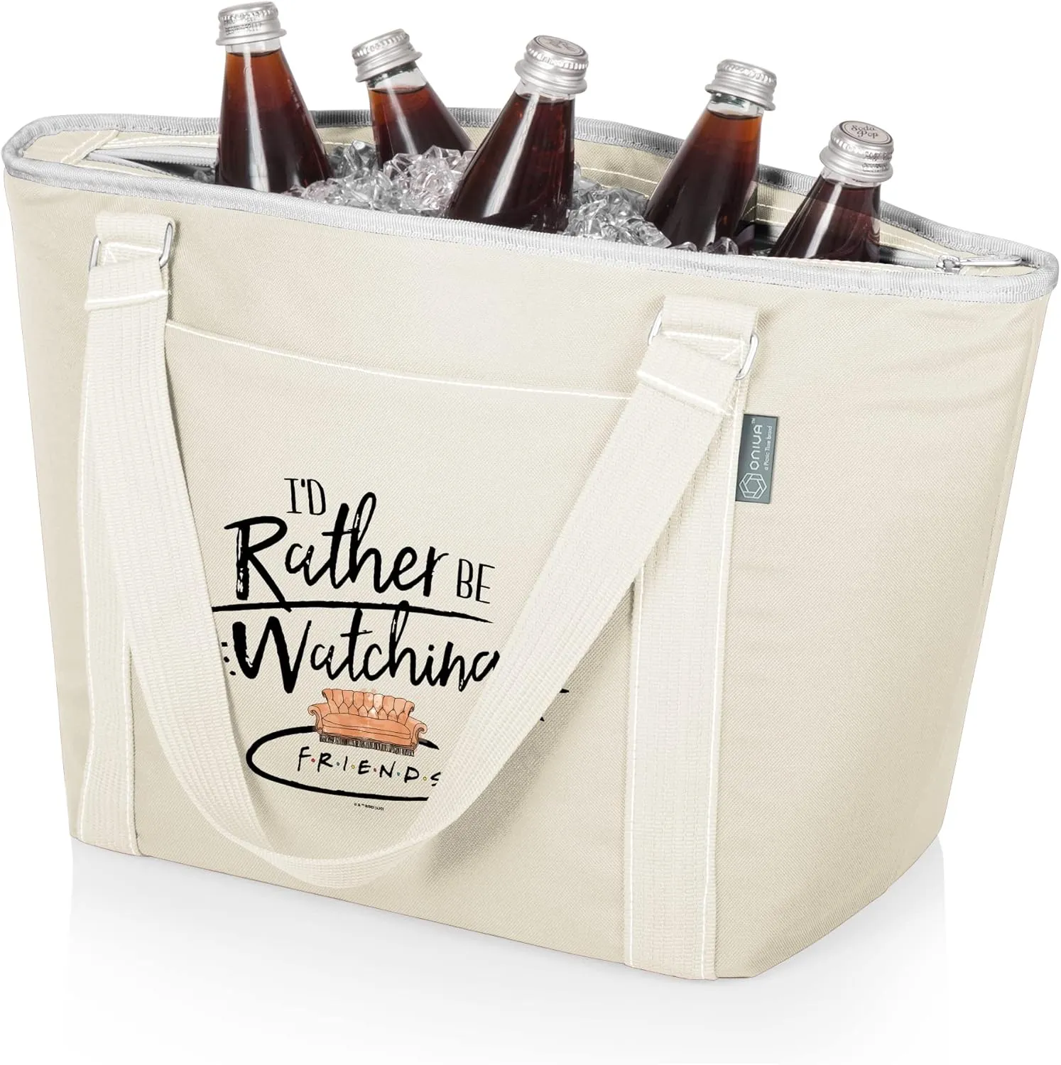 PICNIC TIME Friends Topanga Tote Cooler Bag, Soft Cooler Bag, Picnic Cooler