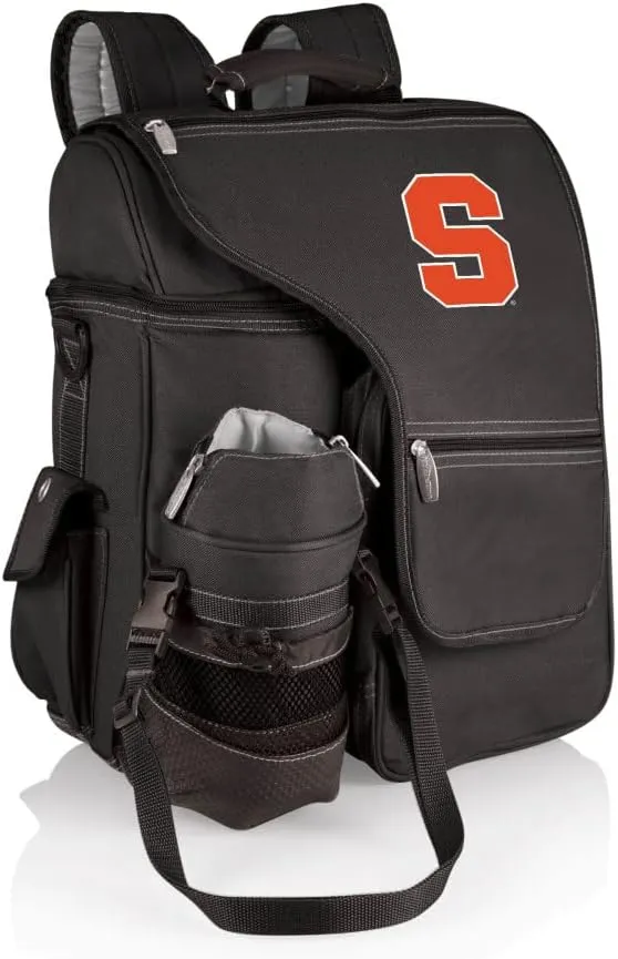 PICNIC TIME NCAA Syracuse Orange Turismo Backpack Cooler with Water Bottle Carrier - Soft Cooler Backpack - Travel Cooler Bag