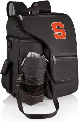 PICNIC TIME NCAA Syracuse Orange Turismo Backpack Cooler with Water Bottle Carrier - Soft Cooler Backpack - Travel Cooler Bag