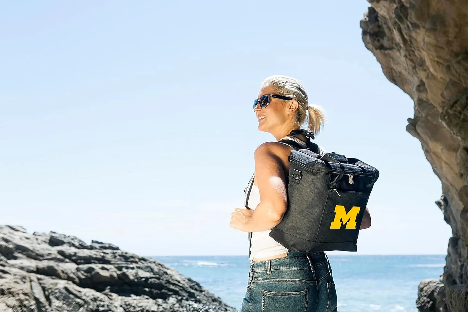 PICNIC TIME NCAA Unisex-Adult NCAA Montero Cooler Tote Bag