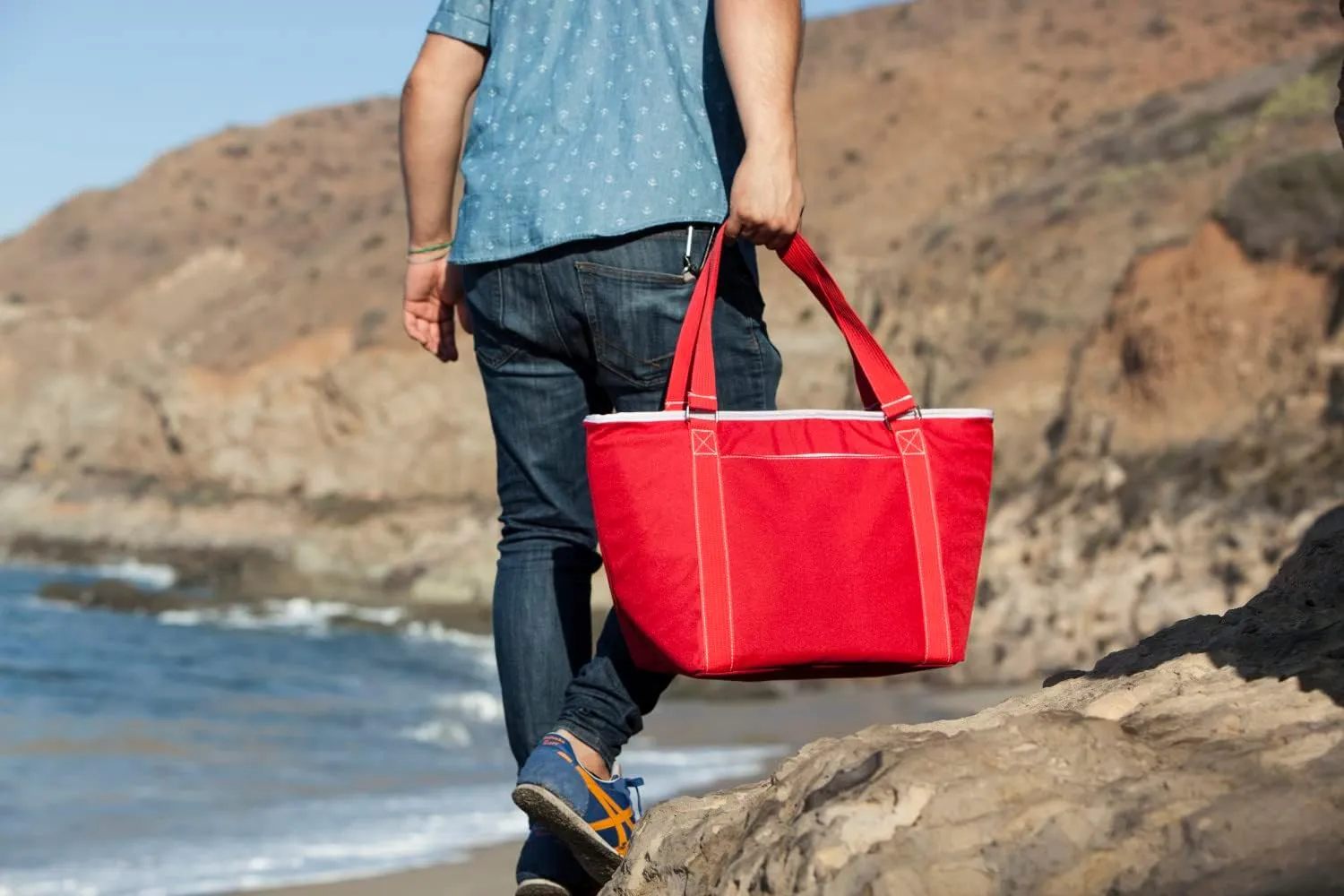 PICNIC TIME NCAA Unisex-Adult NCAA Topanga Tote Cooler Bag, Soft Cooler Bag, Picnic Cooler
