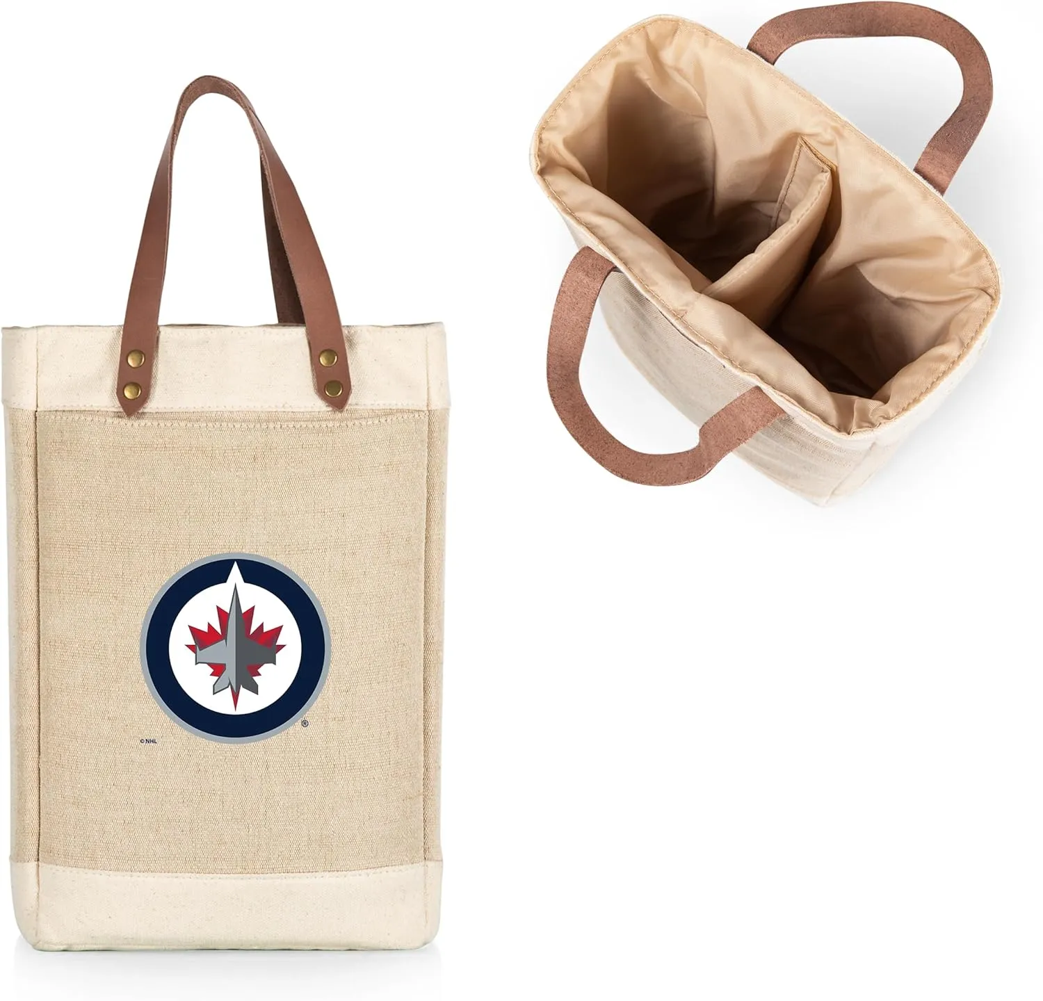 PICNIC TIME NHL Wine Bag, Wine Tote Bag