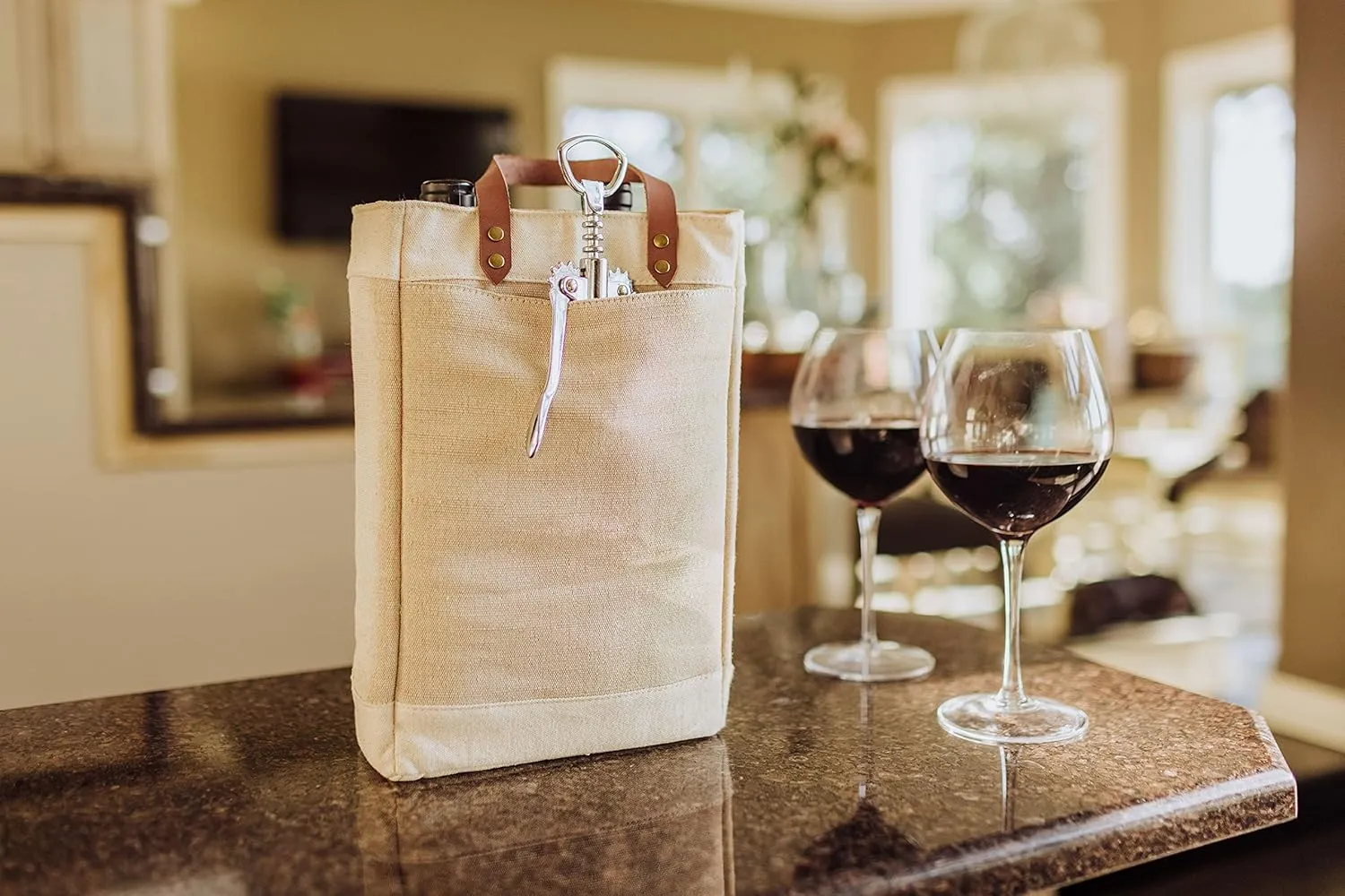 PICNIC TIME NHL Wine Bag, Wine Tote Bag
