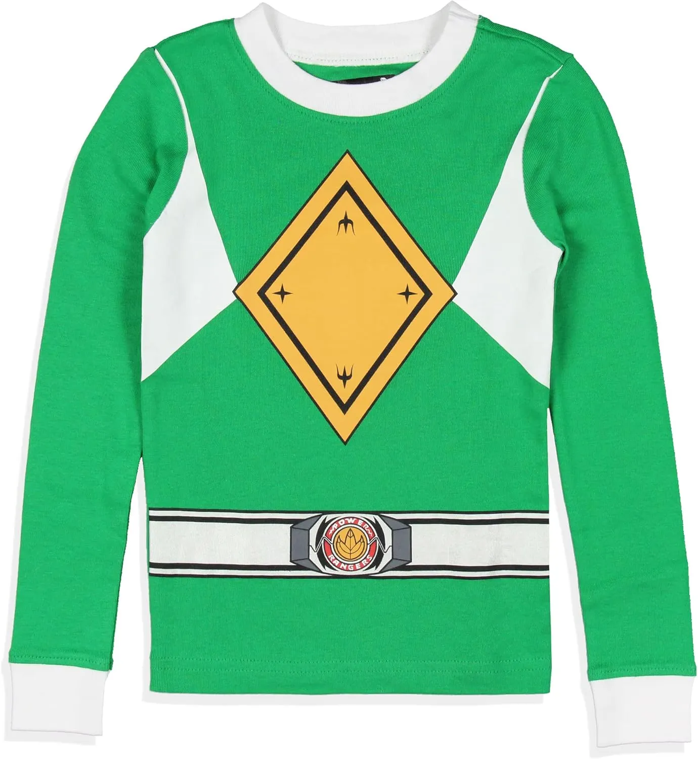 Power Rangers Toddler Boys' Red Ranger Character Costume Sleep Pajama Set