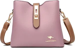 Quality Leather Bucket Bags For Women - Modern Hobo Purses Small And Large