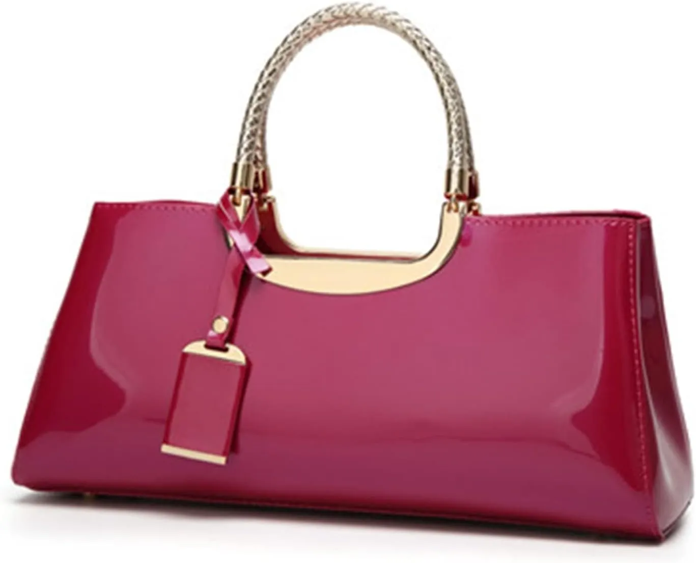 Quality Patent Leather Women Bag Travel Shoulder Bag For Women Tote Leather Handbags For Women