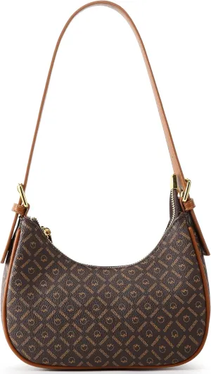 Queenoris Small Shoulder Bag for Women,Retro Mini cute Designer Purses