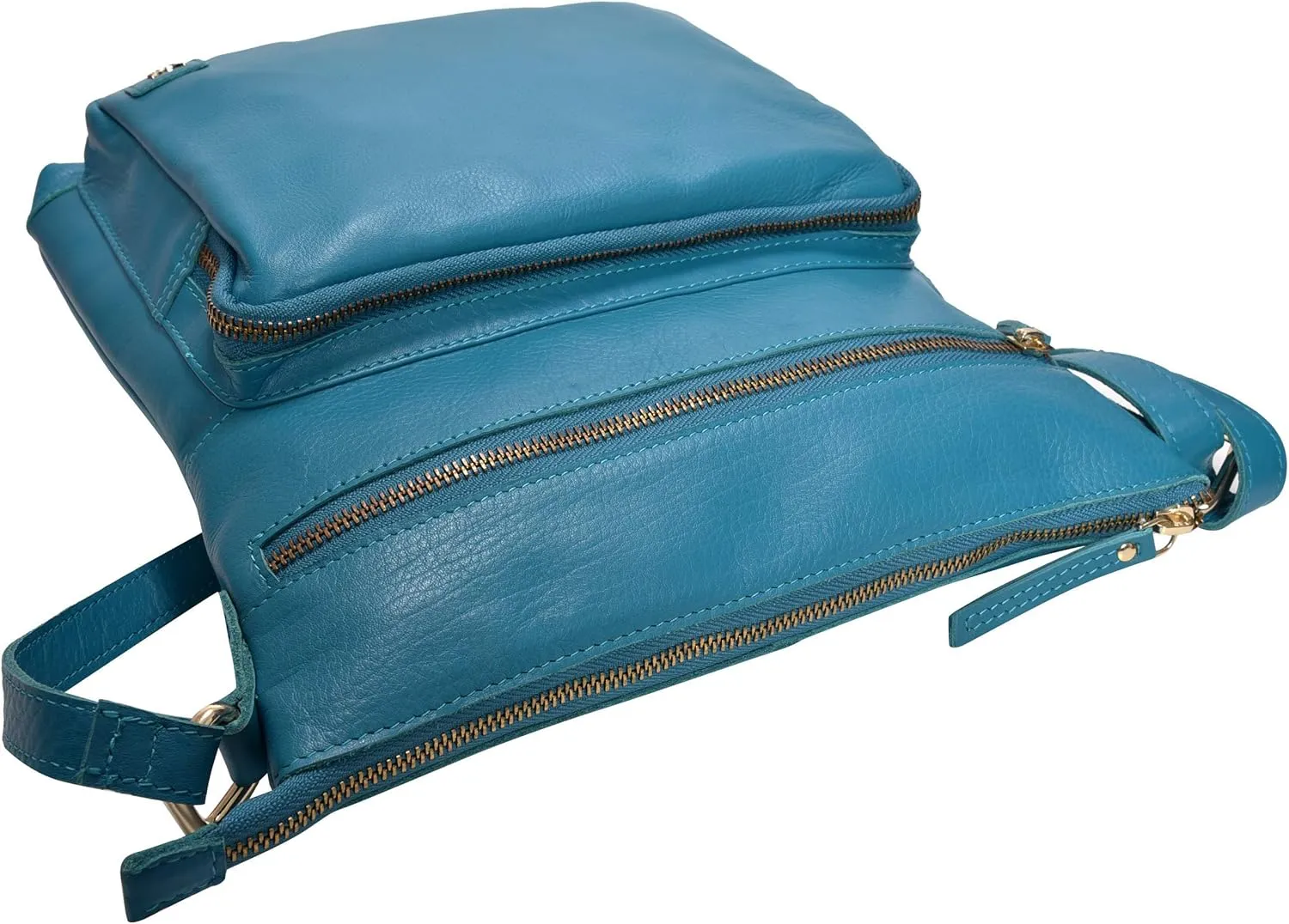 Real Leather Crossbody Bags Purses for Women Shoulder Handbags Crossover Handmade Stylish Trendy Pocketbook