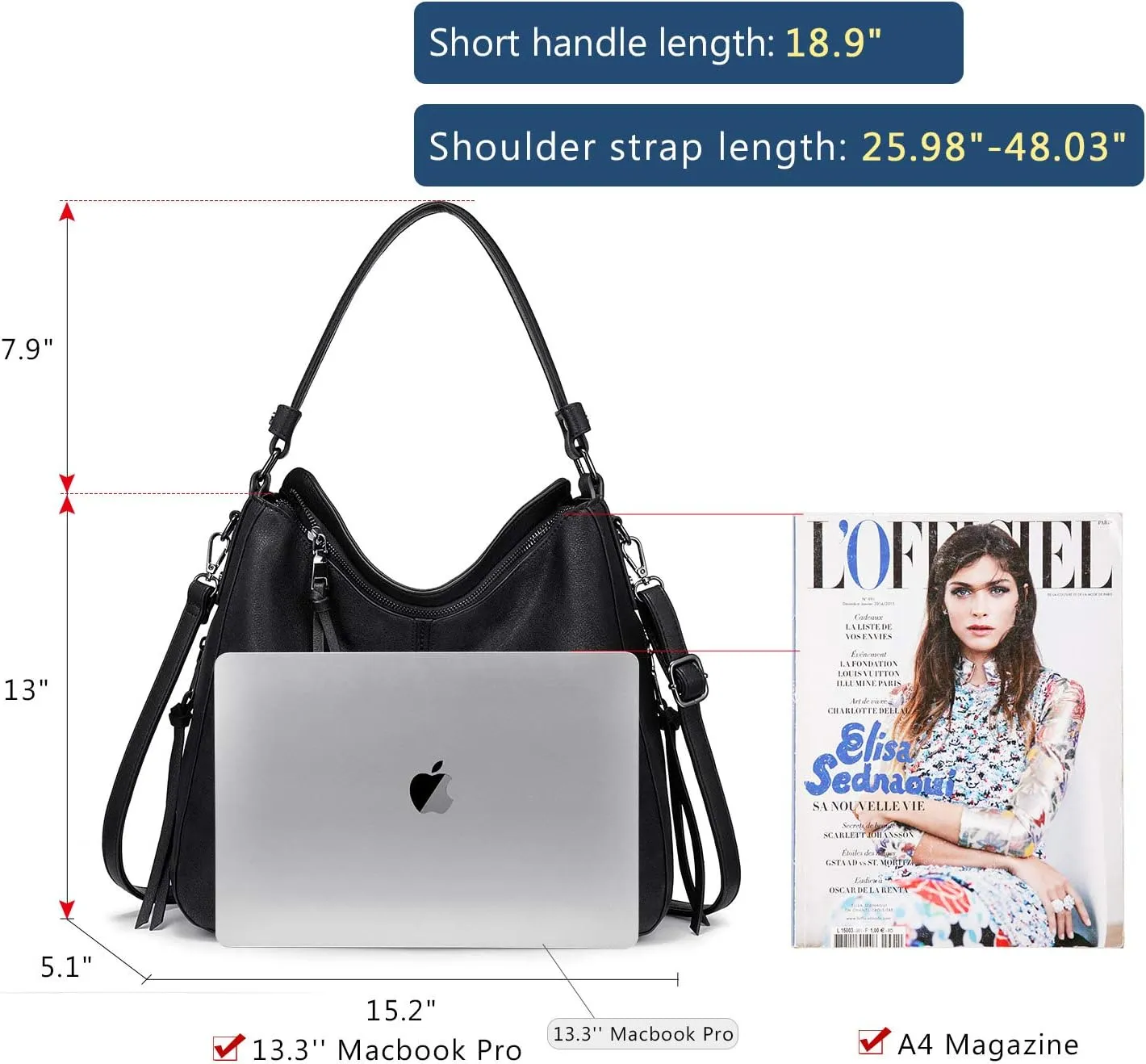 Realer Hobo Crossbody Bags for Women Designer Leather Hobo Handbags Retro Large Size Shoulder Bag Bucket Purse
